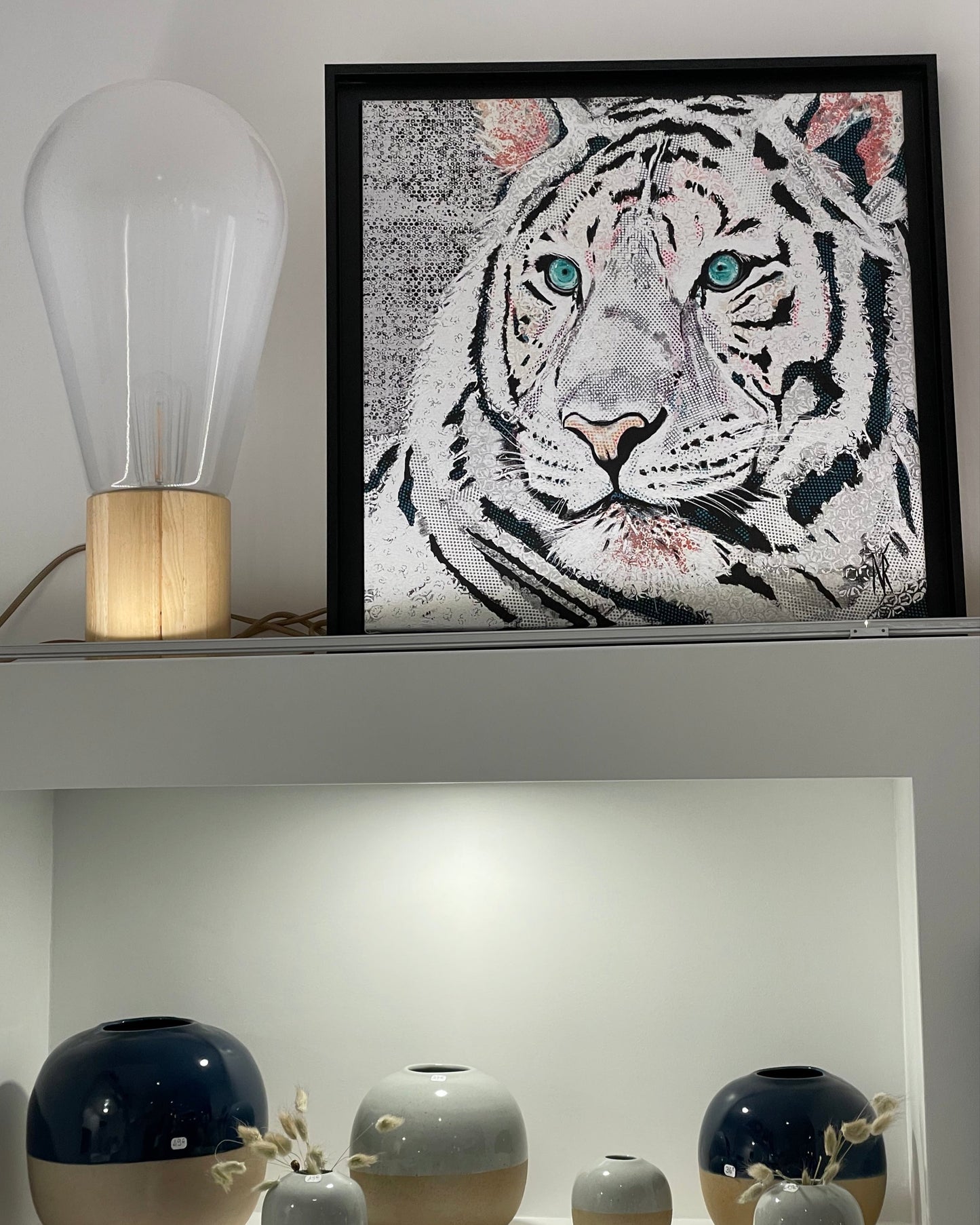 White - Impression d'art